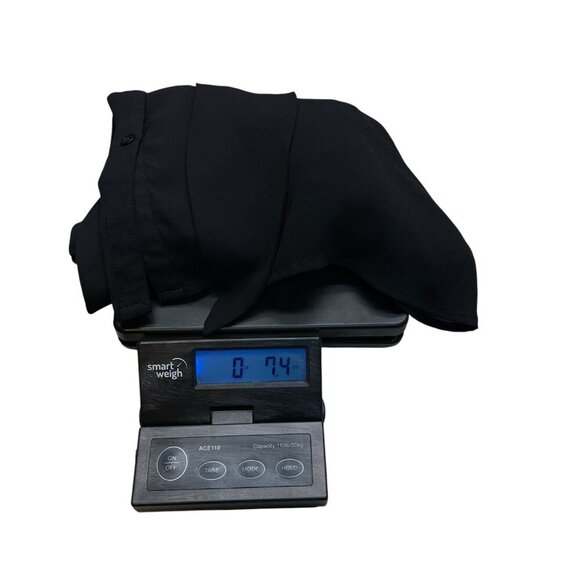 Torrid Georgette Tie-Front Flutter Sleeve Blouse Black Size 3X 22-24 Polyester - Picture 8 of 10